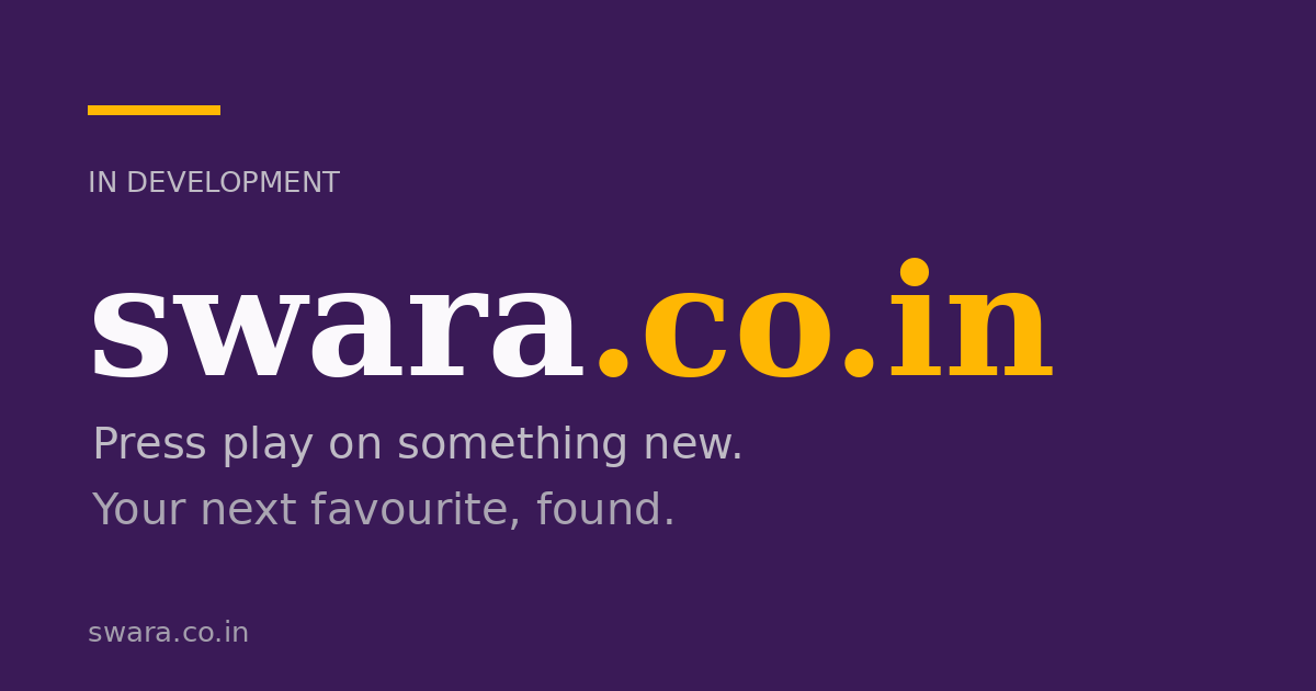 Link preview image for swara.co.in